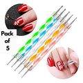Nail Dotting Pens Pack of 5